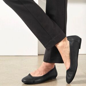 Vionic Spark Caroll Ballet Flat: Black, Size 8.5 US, Podiatrist Designed Footbed